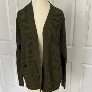 Charlotte Russe Dark Green Women's Cardigan